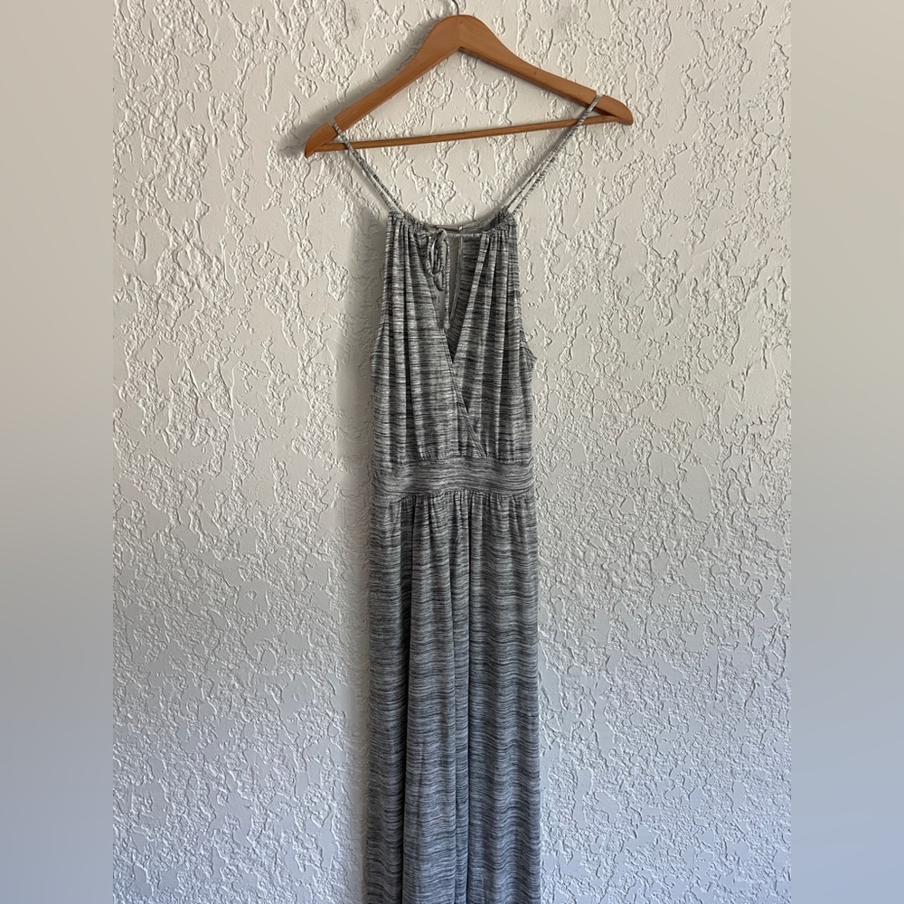 Banana Republic Grey Knit Patio Maxi Dress XS - Picture 6 of 8